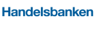 Handelsbankens logotyp i blått mot vit bakgrund