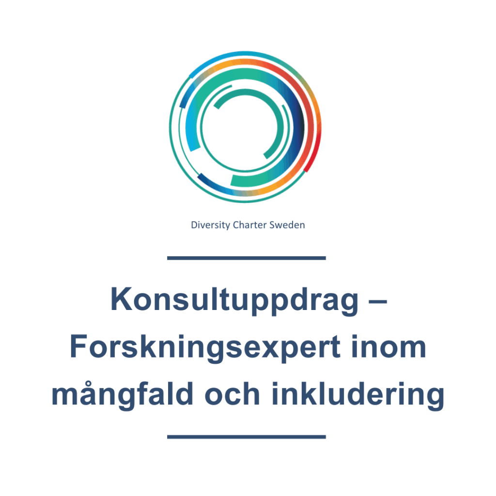 konsultuppdrag mångfald och inkludering