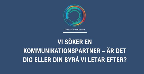 Vi söker en kommunikationspartner eller konsult
