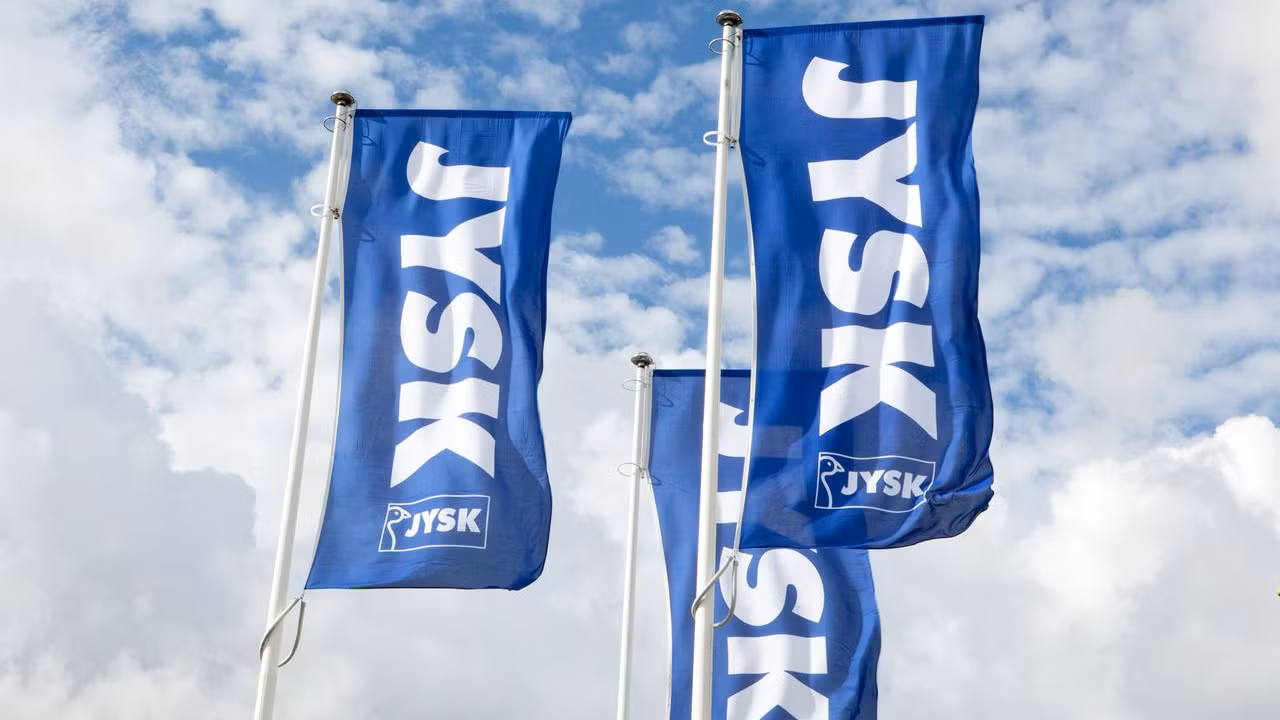 JYSK flaggor