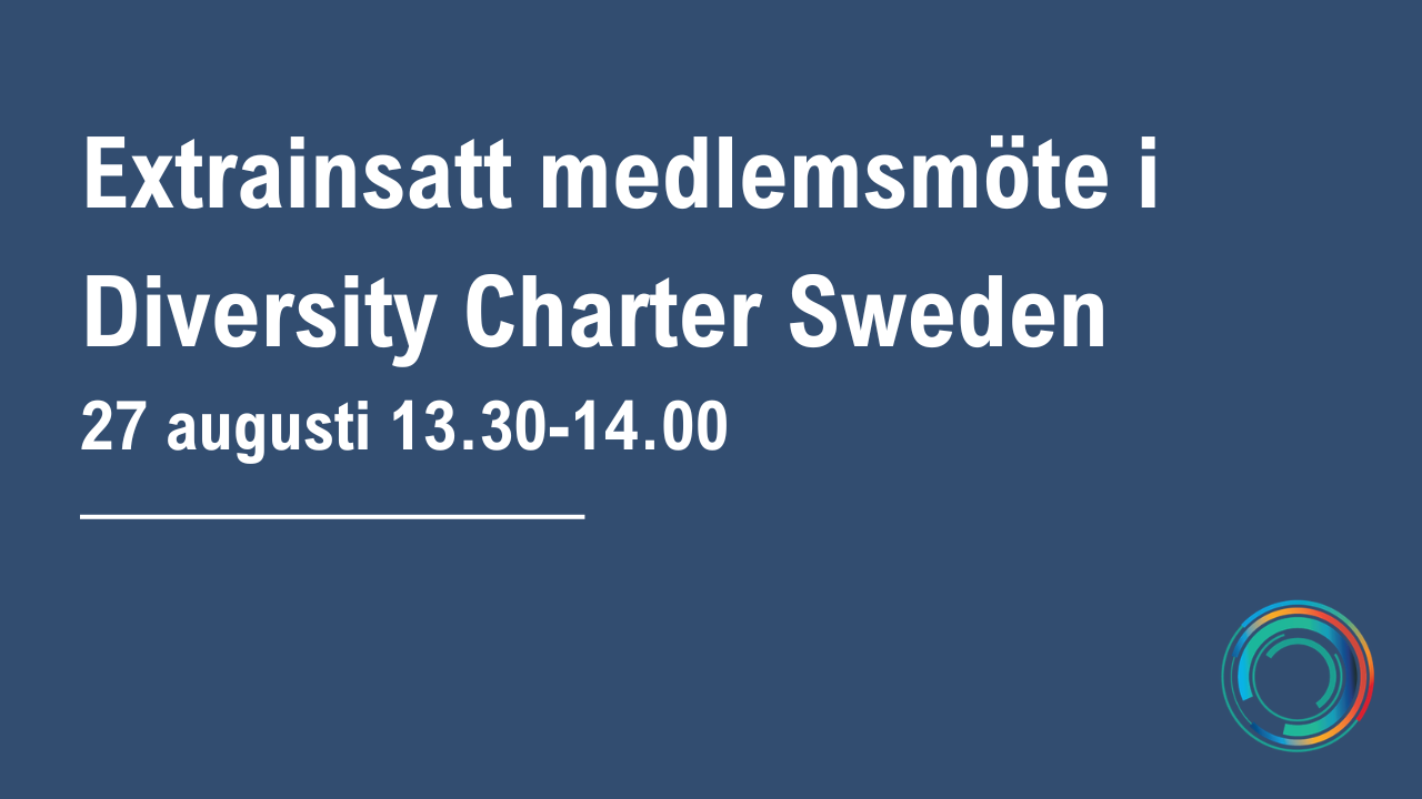 Extrainsatt medlemsmöte i DCS 27 augusti 13.30-14.30